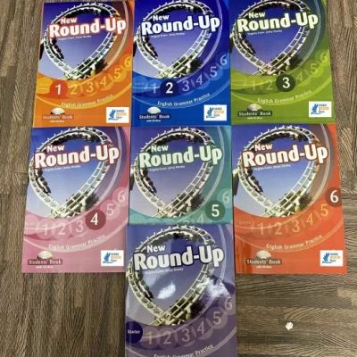 New Round-Up 1,2,3,4,5,6 Students' Book ( Sách màu)