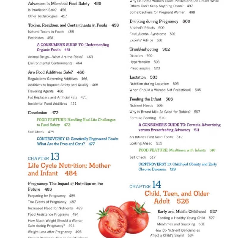 Nutrition Concepts And Controversies ( sách đen trắng )