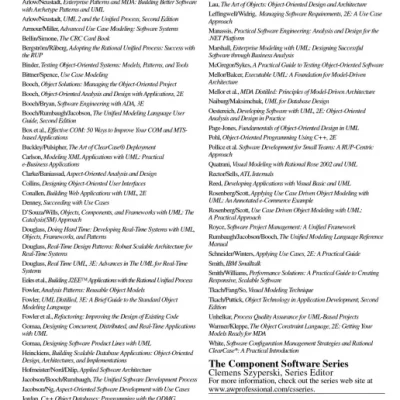 Object-oriented analysis and design with applications