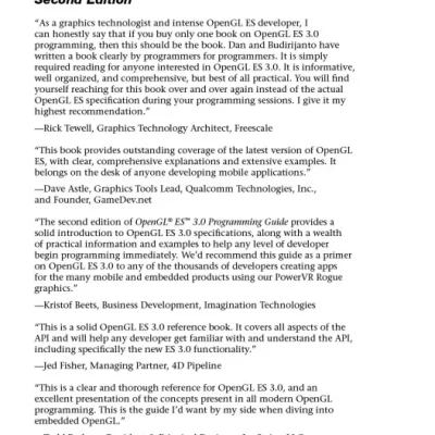 OpenGL ES 3.0 Programming Guide