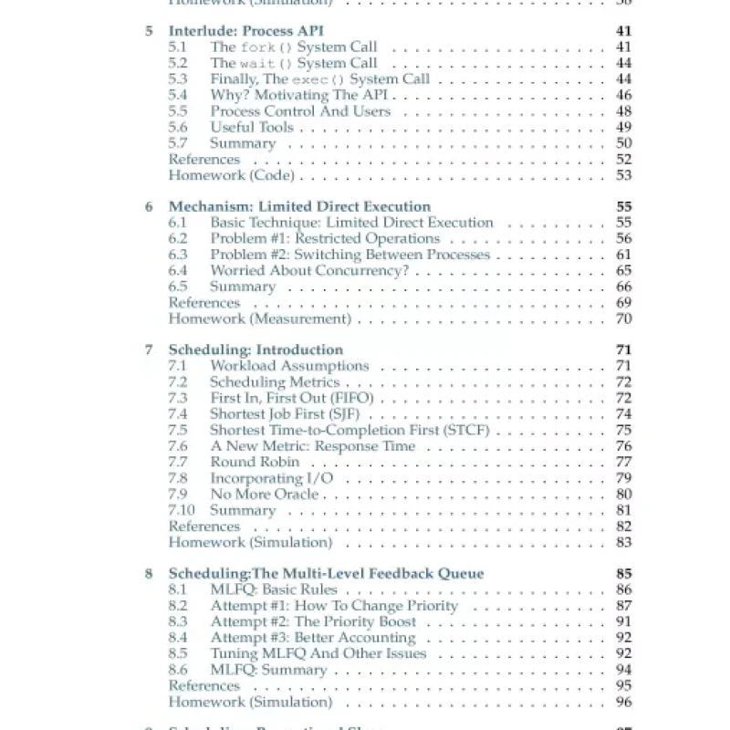 Operating Systems: Three Easy Pieces