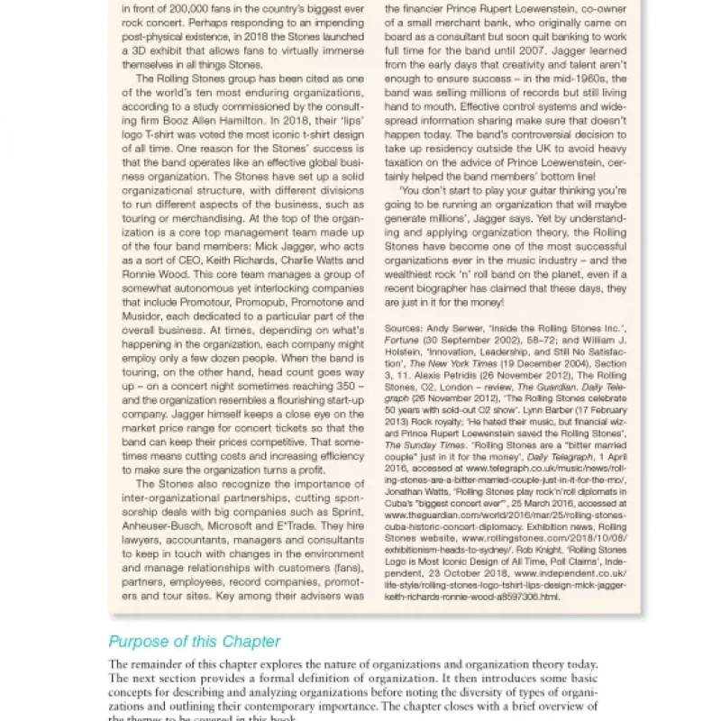 Organization Theory Design An International Perspective