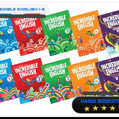 Oxford Incredible English 1-5 Tặng Audio - HanoiBookstore
