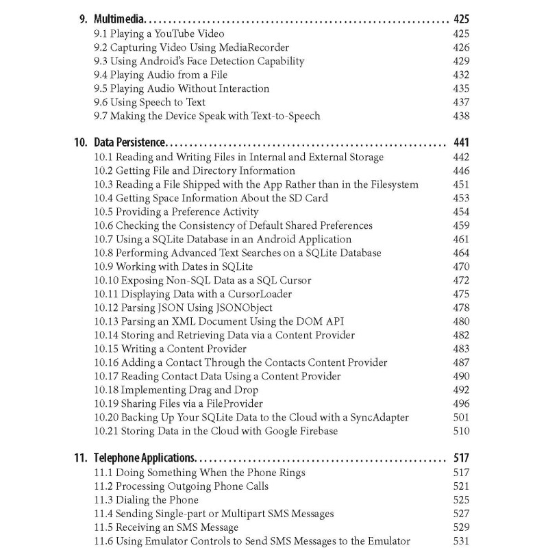 Android Cookbook