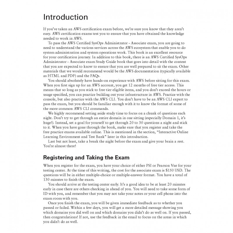 AWS Certified SysOps Administrator Practice Tests
