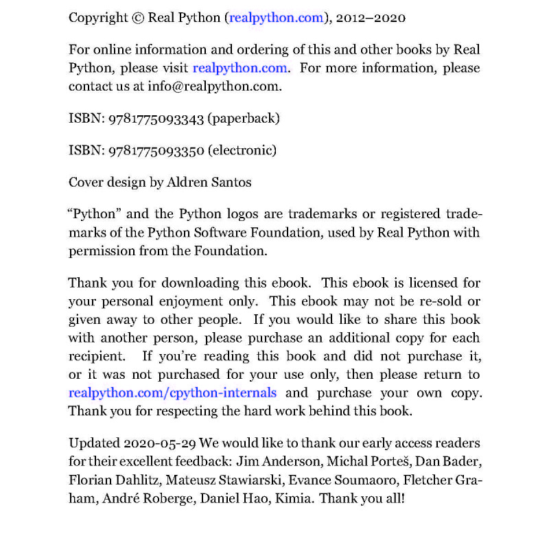 CPython Internals
