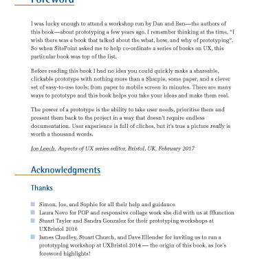Designing UX: Prototyping