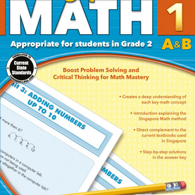 Singapore Math 1 (Sách đen trắng)