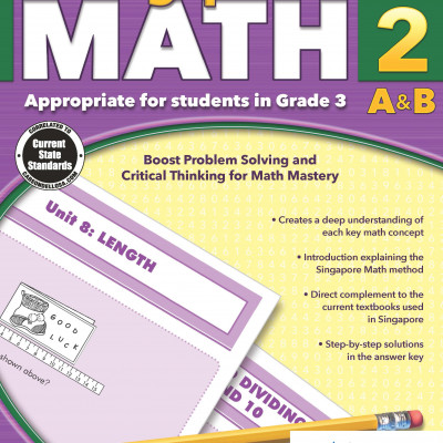 Singapore Math 2 (Sách đen trắng)