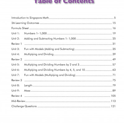 Singapore Math 2 (Sách đen trắng)