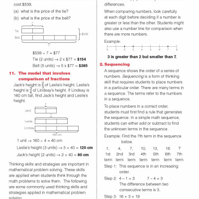 Singapore Math 3 (Sách đen trắng)