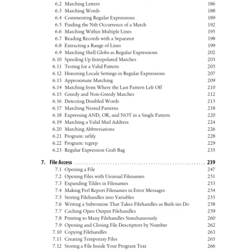 Perl Cookbook, Second Edition