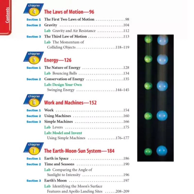Physical Science with Earth Science ( sách màu )