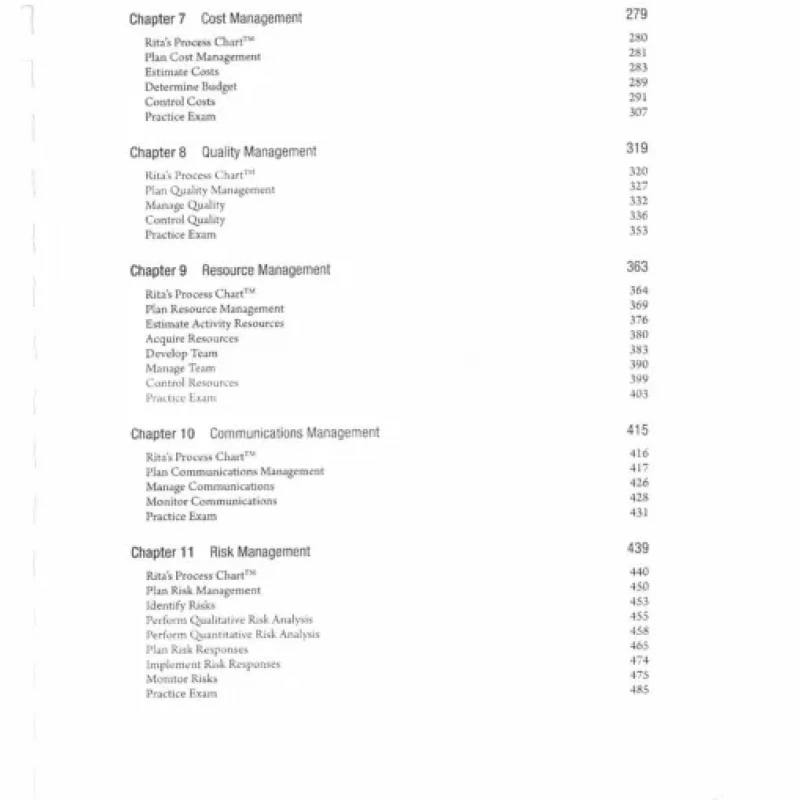 PMP Exam Prep Ninth Edition.