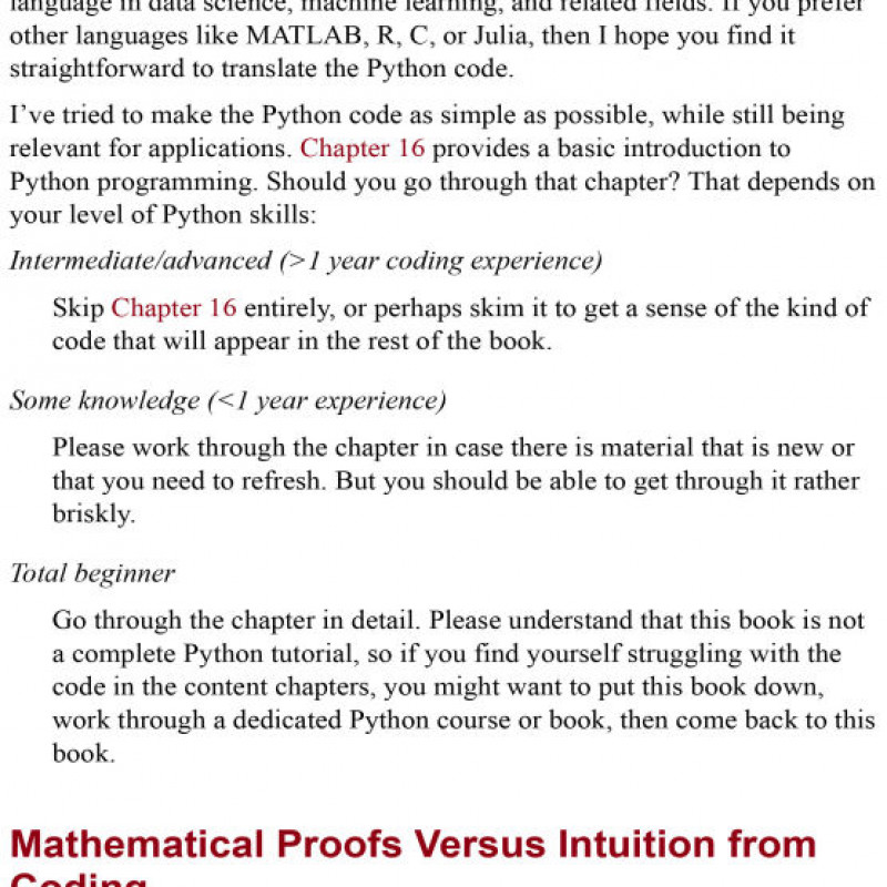 Practical Linear Algebra for Data Science From Core Concepts to Applications Using Python (sách gia công)