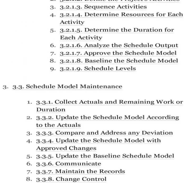 Practice Standard for Scheduling - Third Edition