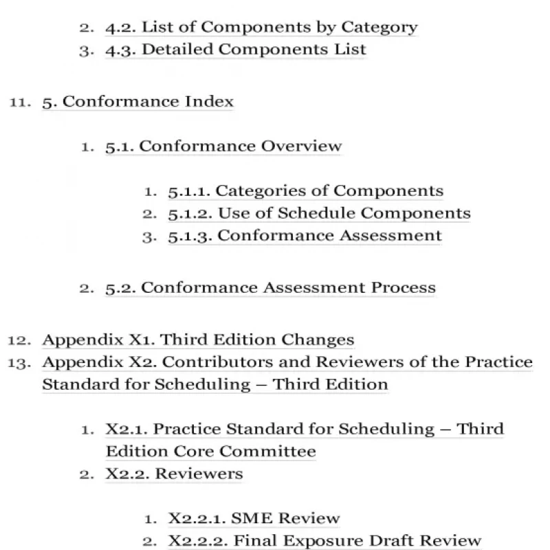 Practice Standard for Scheduling - Third Edition