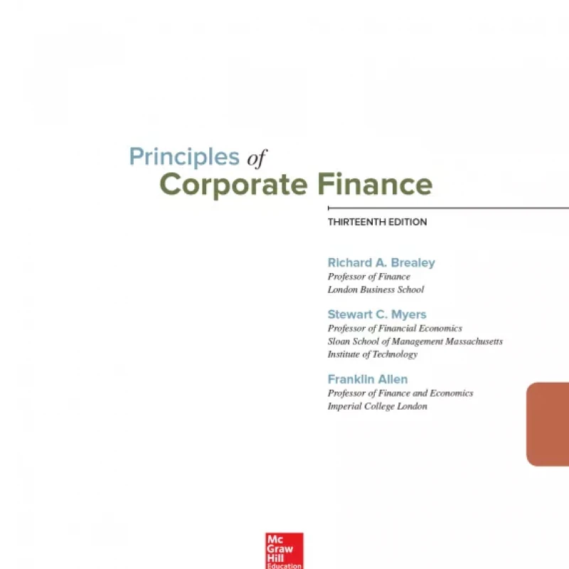 Principles of Corporate Finance