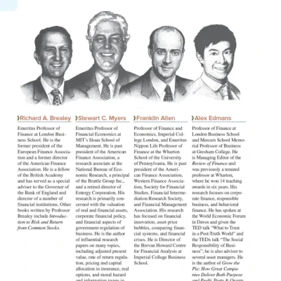 Principles of Corporate Finance