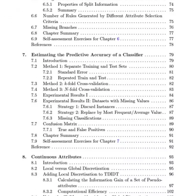 Principles Of Data Mining