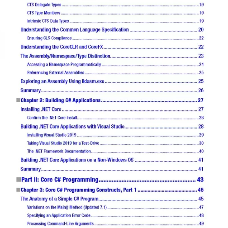 Pro C 8 with .NET Core 3
