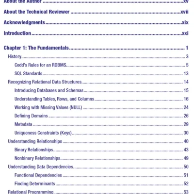 Pro SQL Server Relational Database Design and Implementation