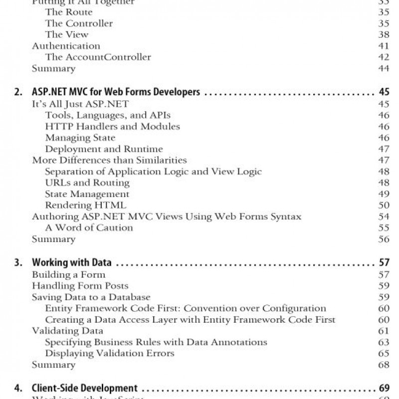 Programming ASP.NET MVC 4