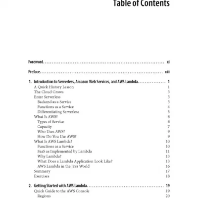 Programming AWS Lambda Build and Deploy Serverless Applications with Java