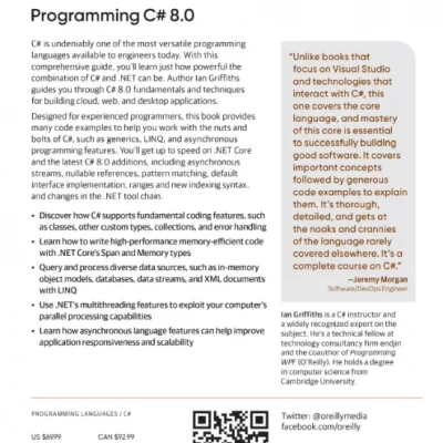 Programming C 8.0 Build Cloud, Web, and Desktop Applications