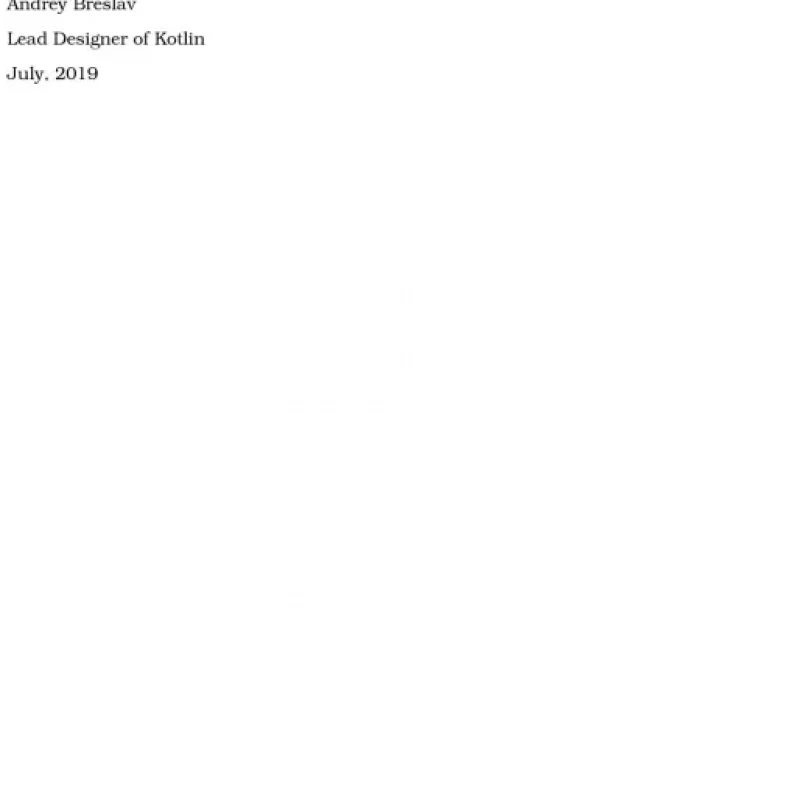 Programming Kotlin Create Elegant, Expressive, and Performant JVM and Android Applications