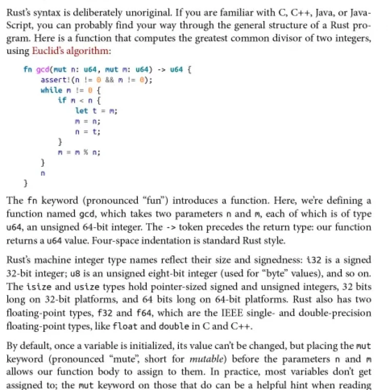 Programming Rust Fast, Safe Systems Development