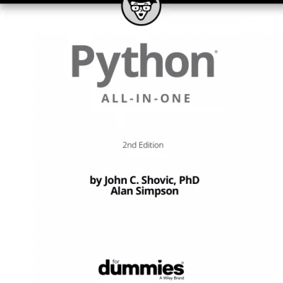 Python All In One For Dummies 2nd Edition