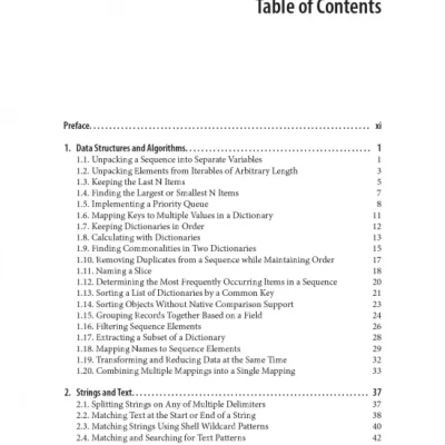 Python Cookbook: Recipes for Mastering Python 3, 3rd Edition