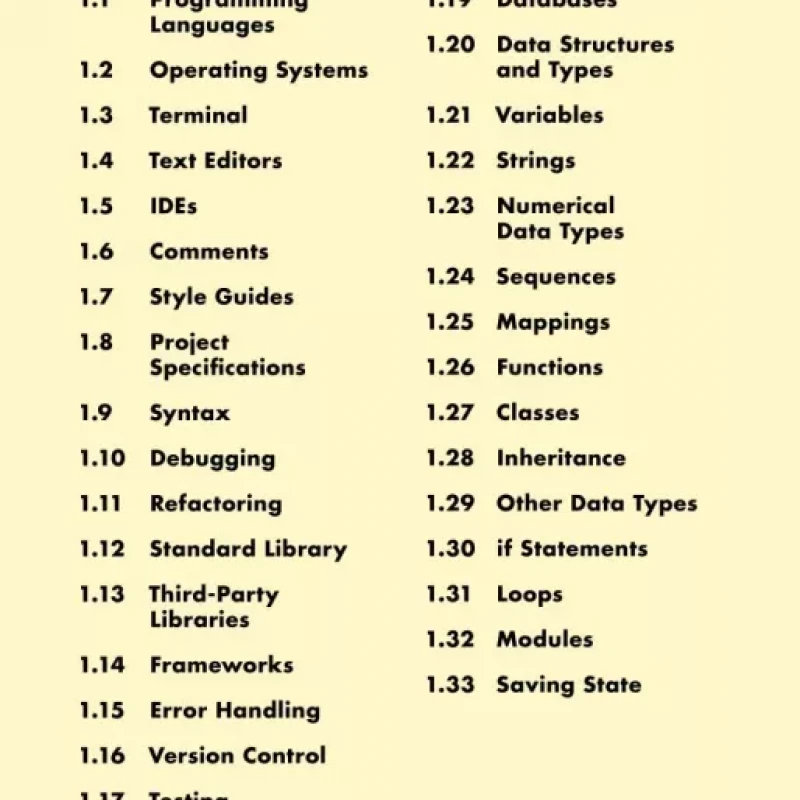 Python Flash Cards Syntax, Concepts, and Examples by Eric Matthes (z ...