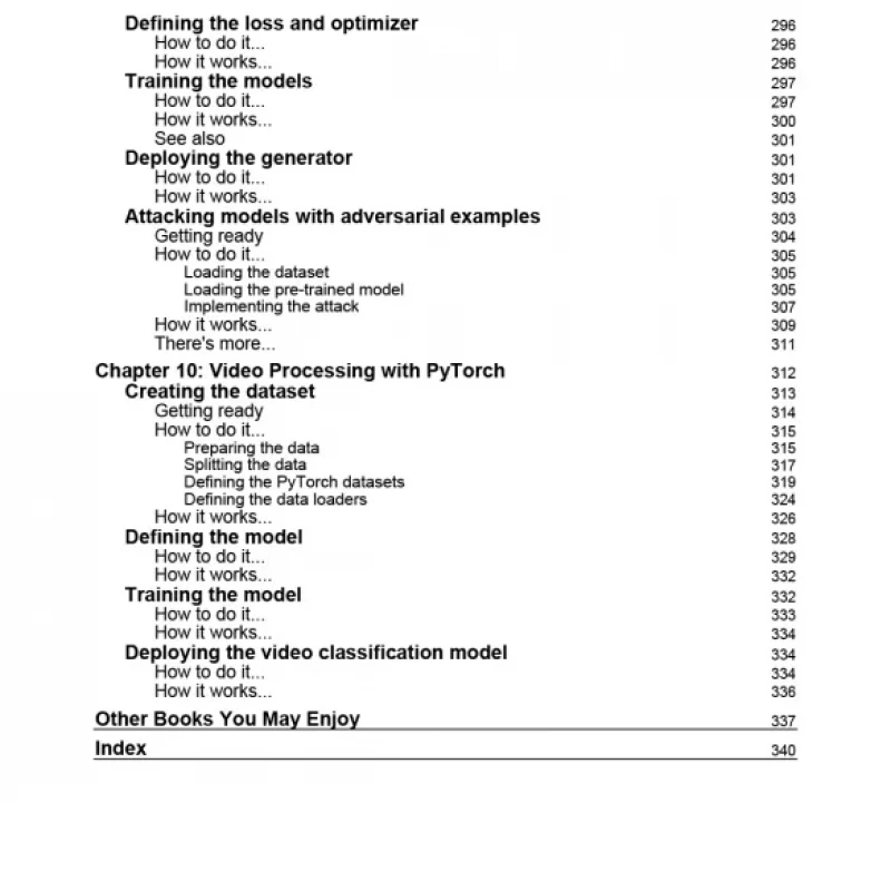 PyTorch Computer Vision Cookbook