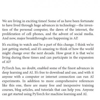 PyTorch Pocket Reference Building and Deploying Deep Learning Models