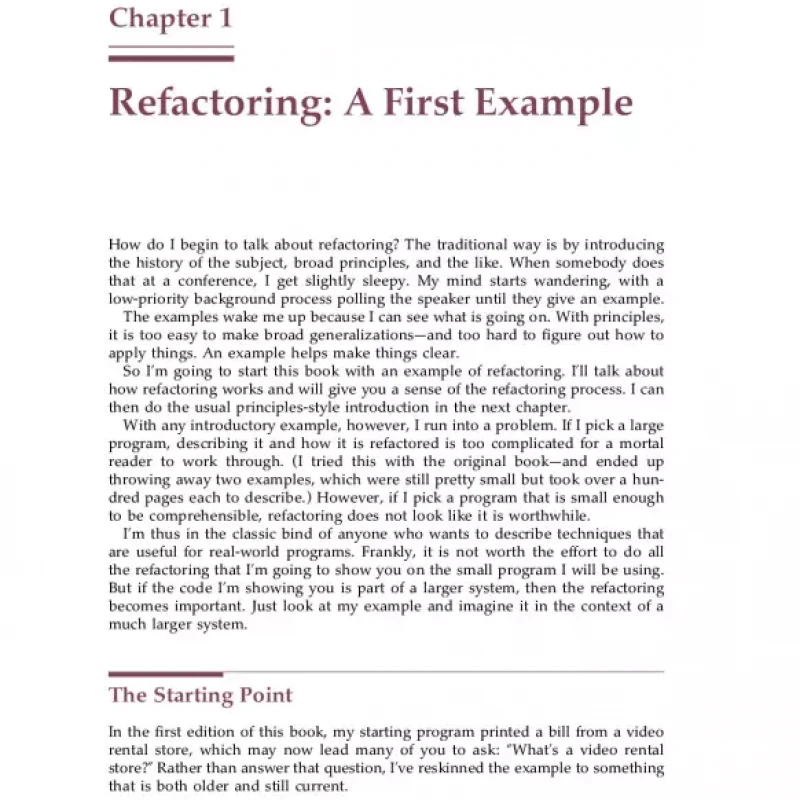 Refactoring Improving 2nd the Design of Existing Code