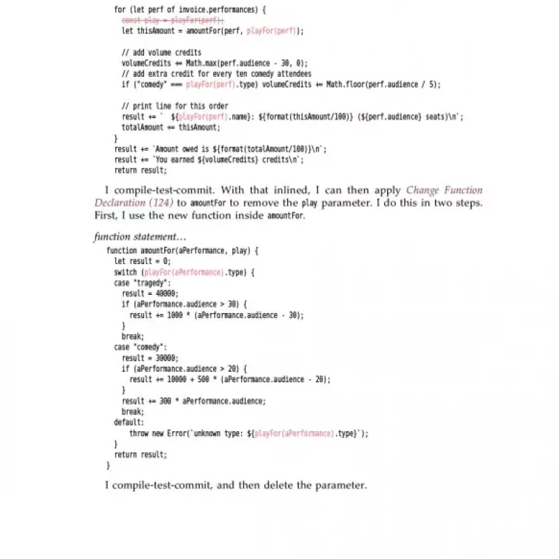 Refactoring Improving 2nd the Design of Existing Code