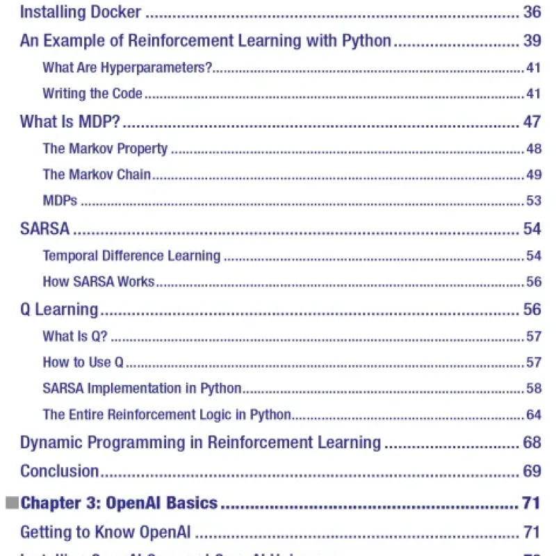 Reinforcement Learning