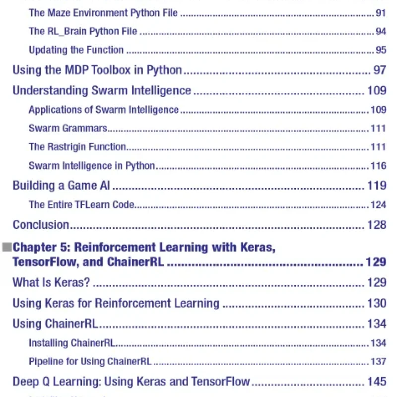 Reinforcement Learning