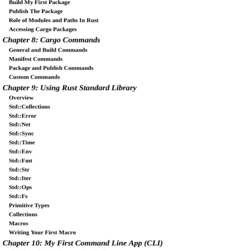 Rust In Practice A Programmers Guide