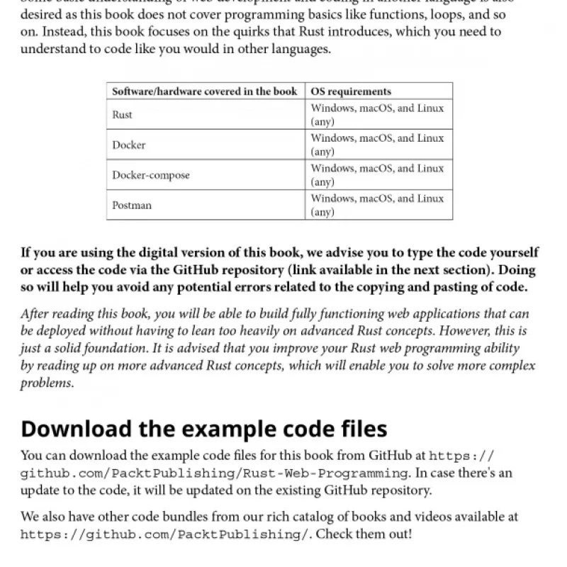 Rust Web Programming