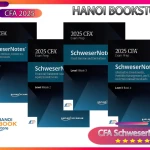 Sách 2025 CFA Level I SchweserNotes Book (1-4) - Hanoi bookstore