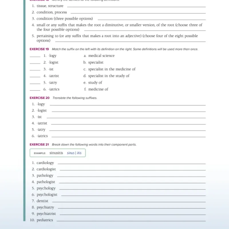 Sách Acquiring Medical Language, 3rd Edition