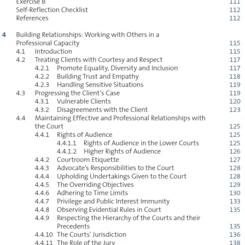 Sách Advocacy for SQE2 A Guide to Legal Practice