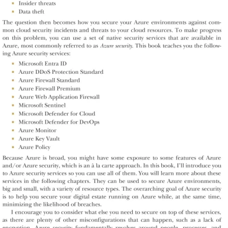 Sách Azure Security