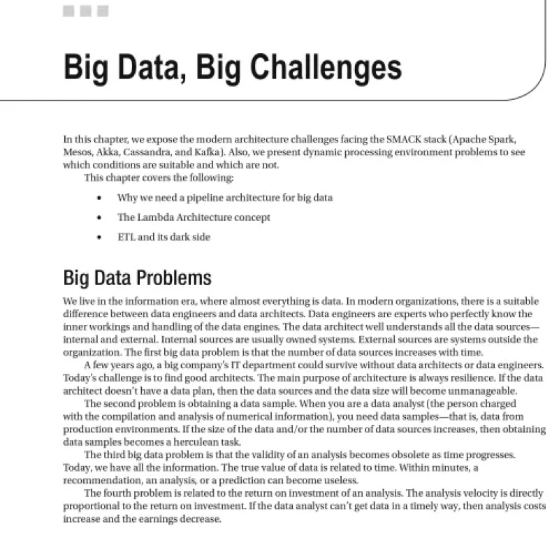 Sách Big Data SMACK A Guide to Apache Spark