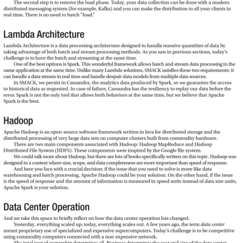 Sách Big Data SMACK A Guide to Apache Spark