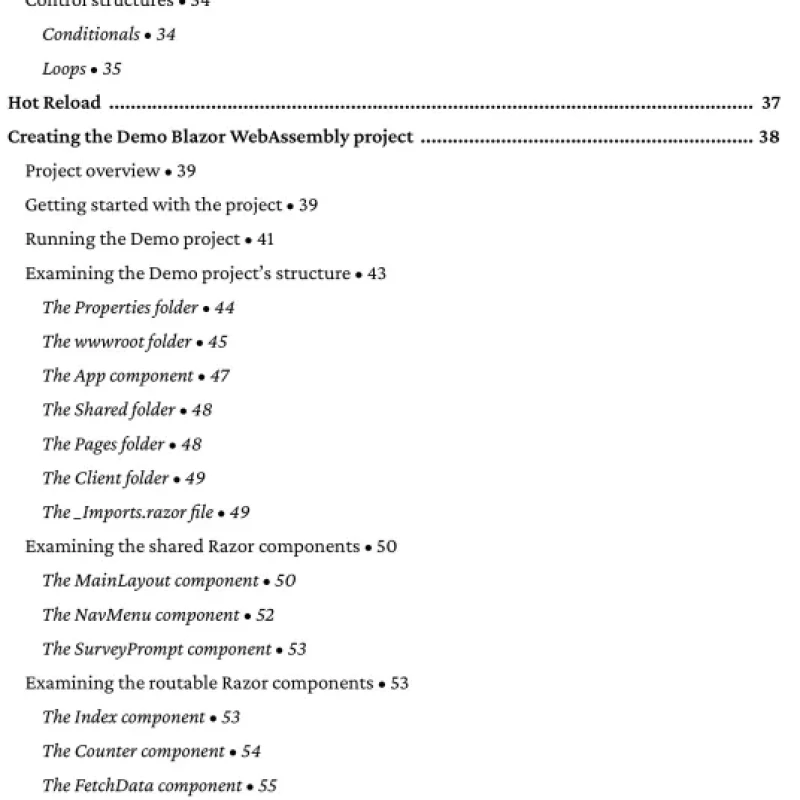 Sách Blazor WebAssembly By Example - Second Edition