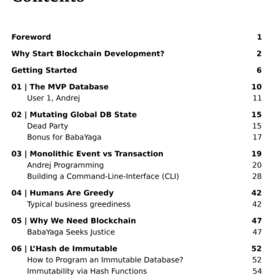Sách Build a Blockchain from Scratch in Go